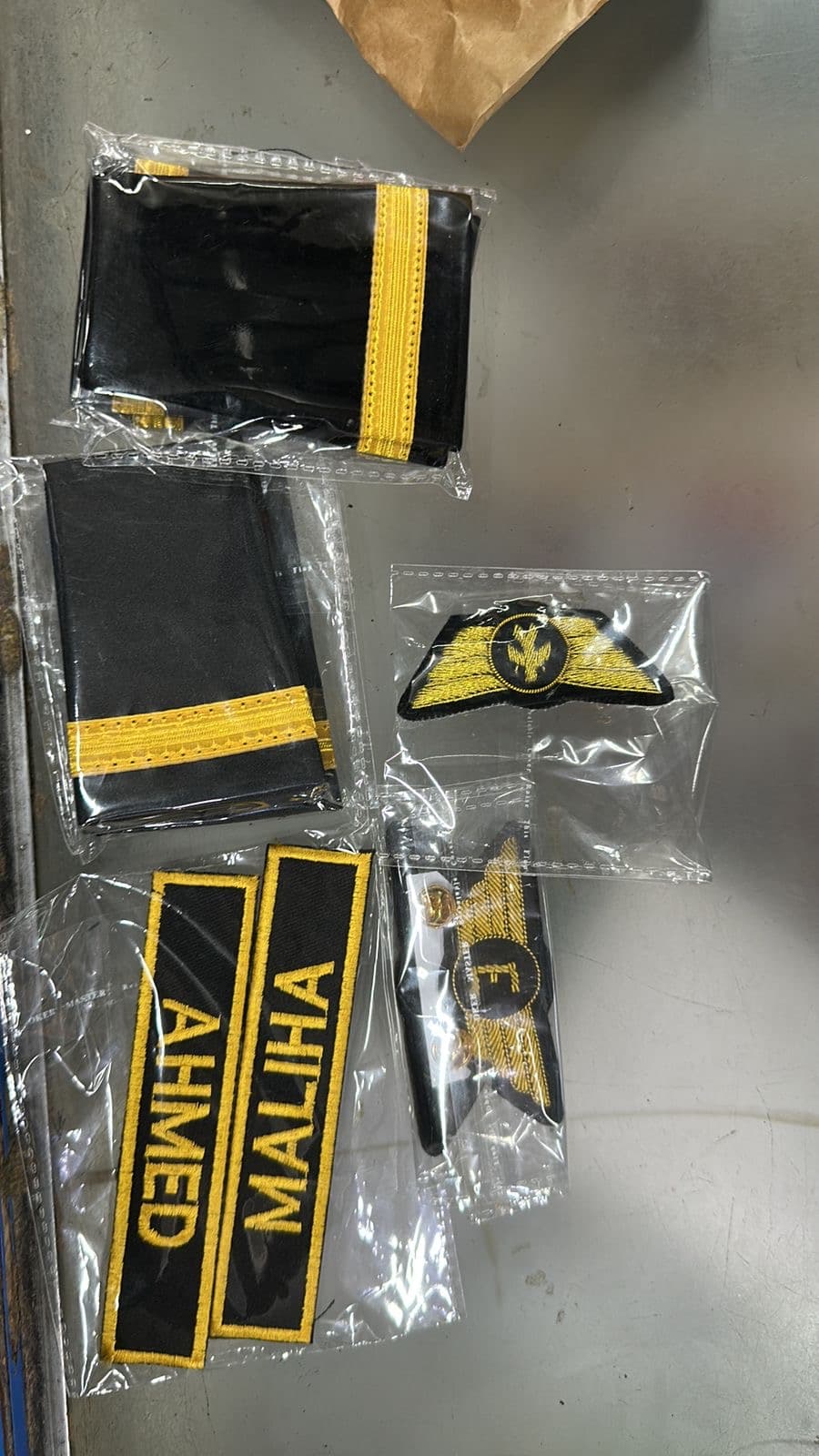 Uniform Details handcrafted by Khan Badge Makers