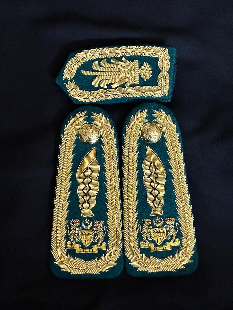 Uniform Details handcrafted by Khan Badge Makers