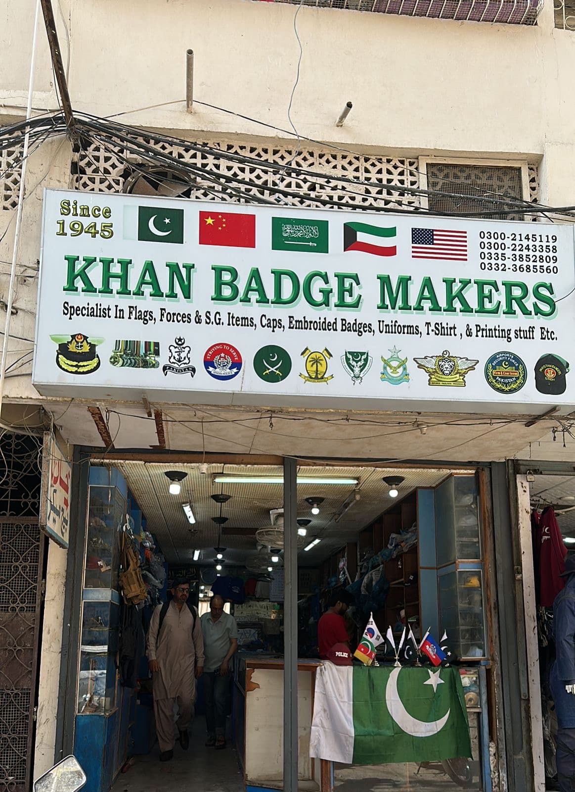 Our Workshop handcrafted by Khan Badge Makers