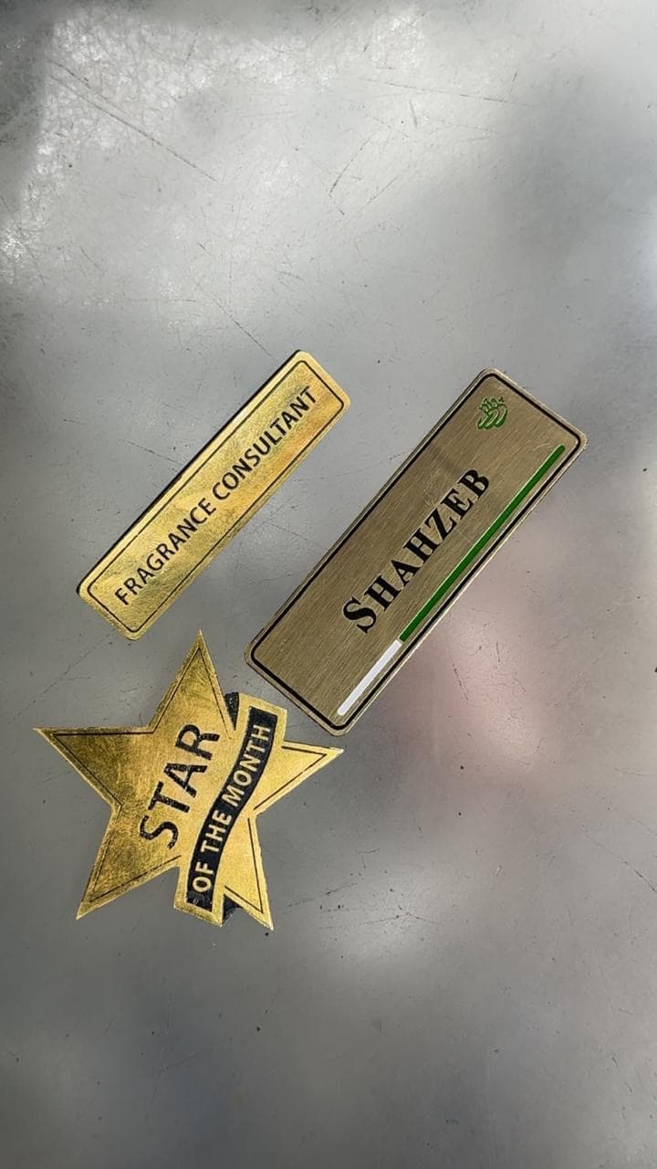 Awards & Corporate handcrafted by Khan Badge Makers