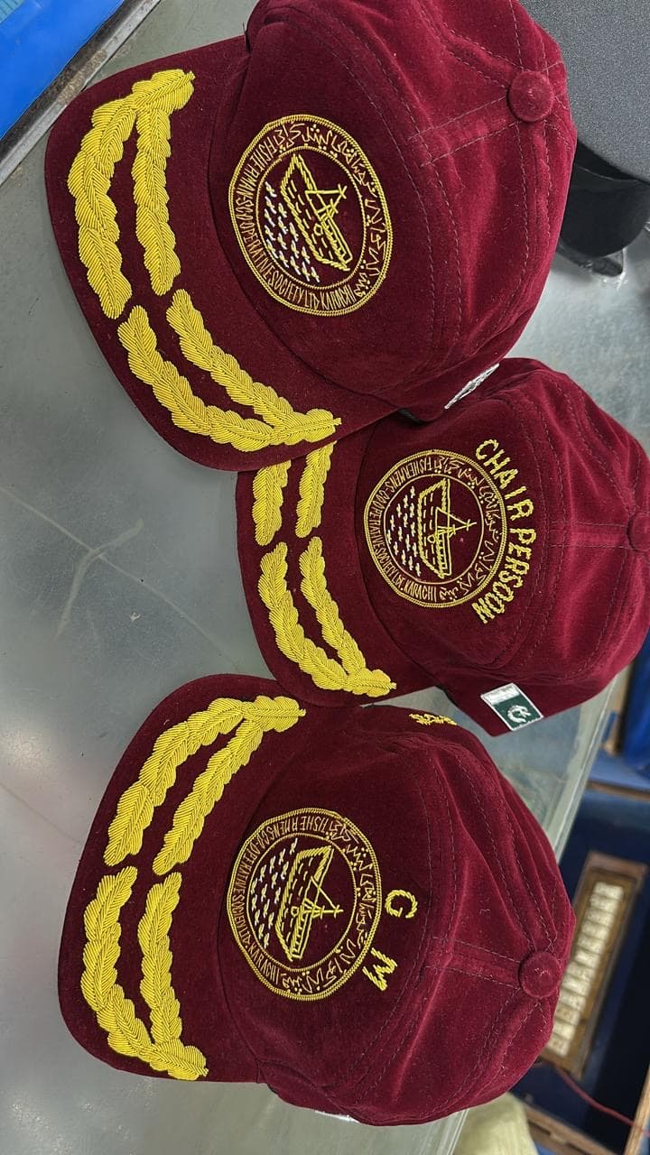 Caps & Headwear handcrafted by Khan Badge Makers
