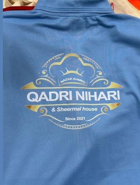 T Shirts handcrafted by Khan Badge Makers